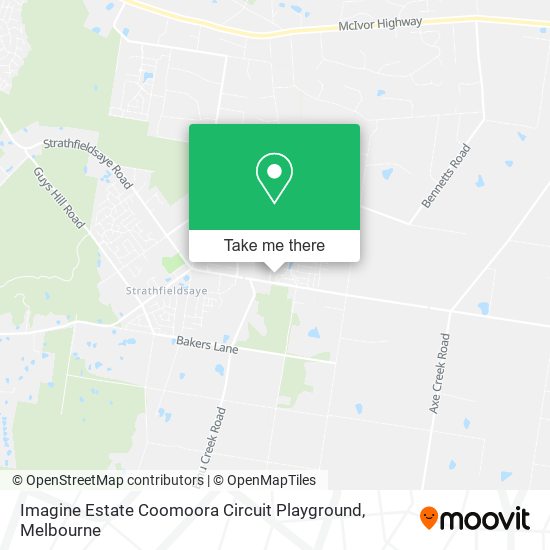 Imagine Estate Coomoora Circuit Playground map