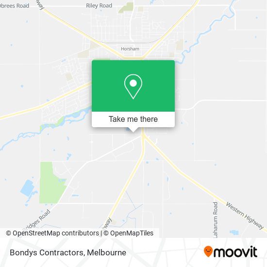 Bondys Contractors map