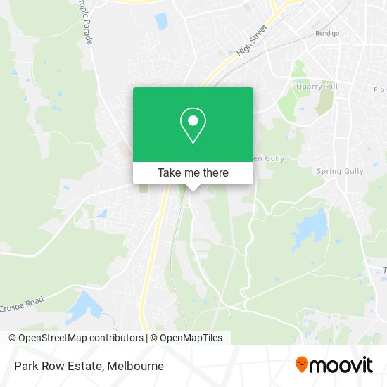 Park Row Estate map