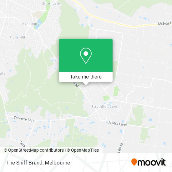 The Sniff Brand map