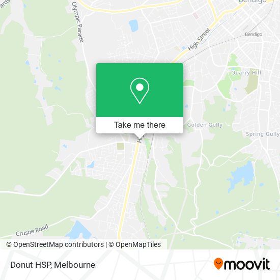 Donut HSP map