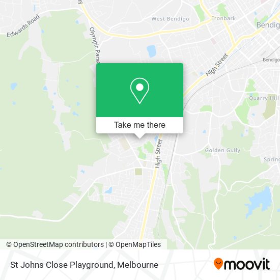 St Johns Close Playground map