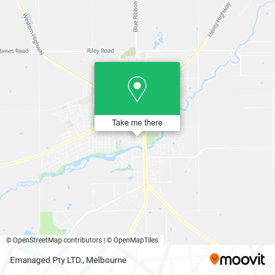 Emanaged Pty LTD. map