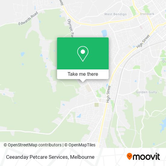 Ceeanday Petcare Services map