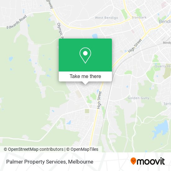 Palmer Property Services map