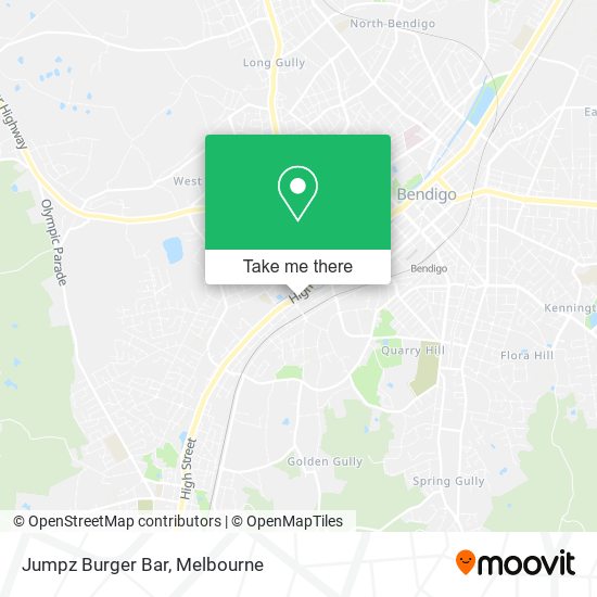 Jumpz Burger Bar map