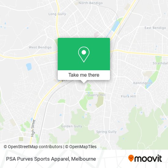 PSA Purves Sports Apparel map