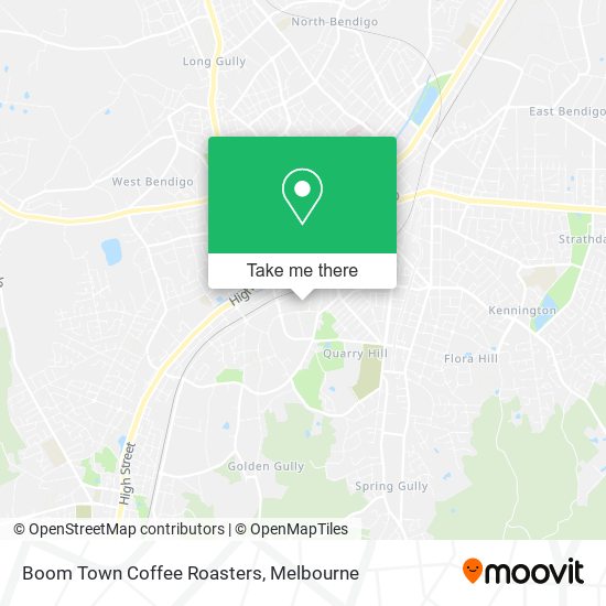 Boom Town Coffee Roasters map