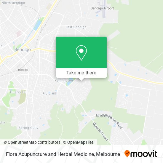 Flora Acupuncture and Herbal Medicine map