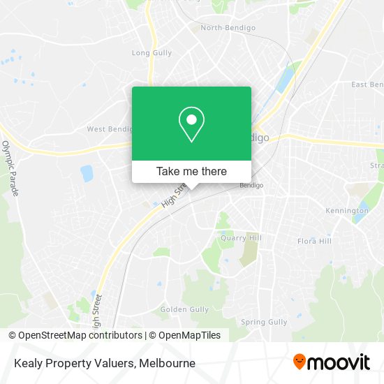 Kealy Property Valuers map