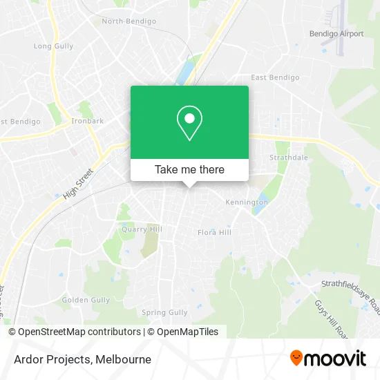 Ardor Projects map