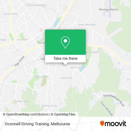 Oconnell Driving Training map