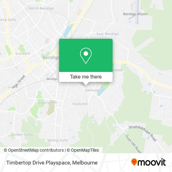 Timbertop Drive Playspace map
