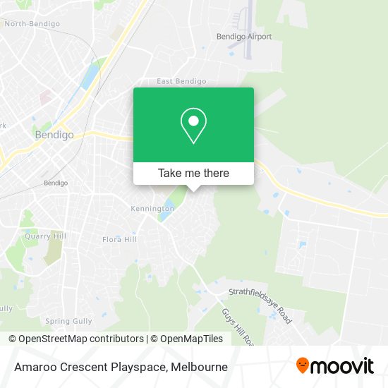 Amaroo Crescent Playspace map