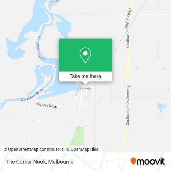 The Corner Nook map