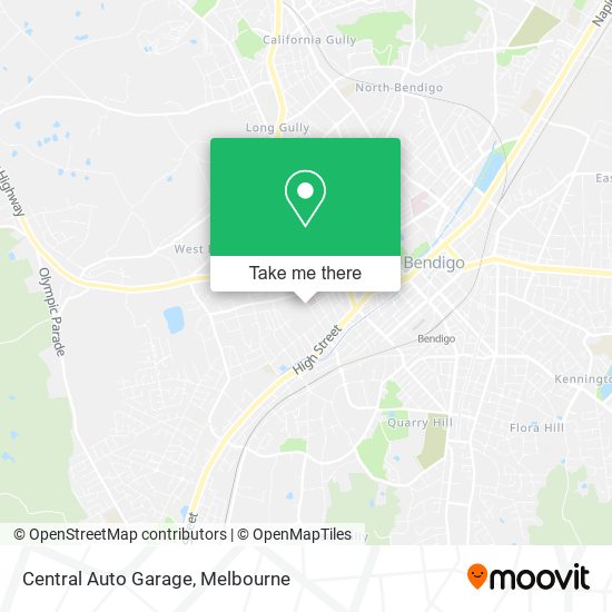 Central Auto Garage map