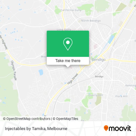 Injectables by Tamika map