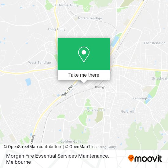 Morgan Fire Essential Services Maintenance map