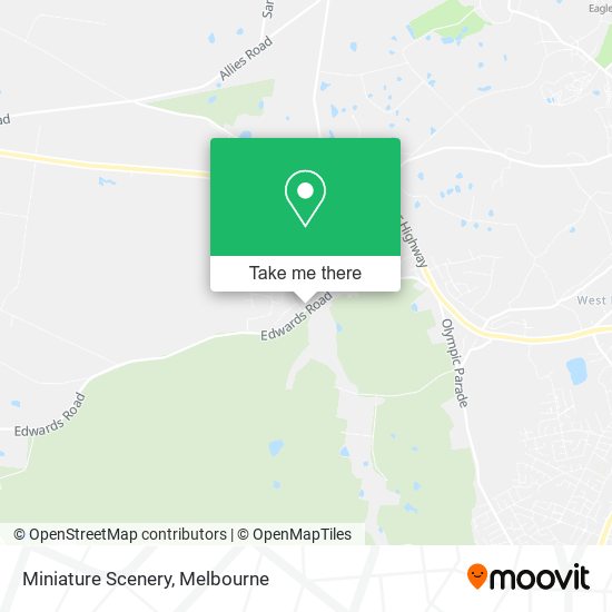 Miniature Scenery map