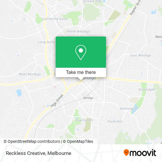 Reckless Creative map