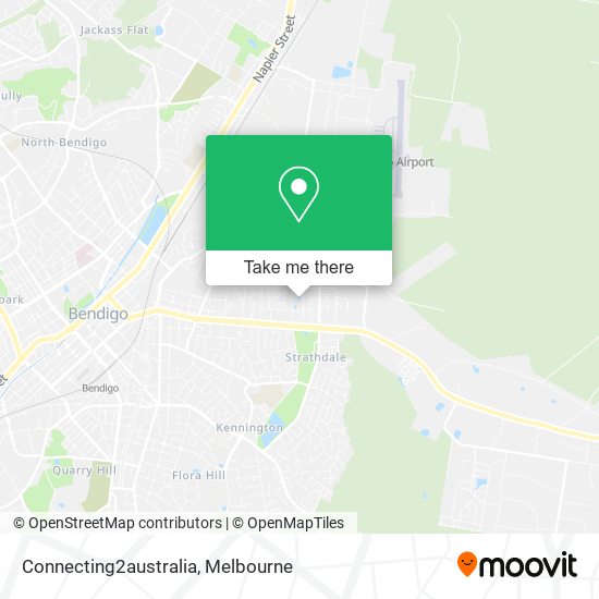 Connecting2australia map