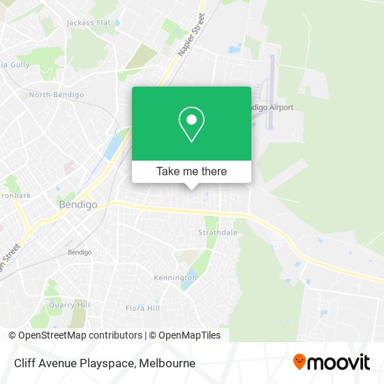 Cliff Avenue Playspace map