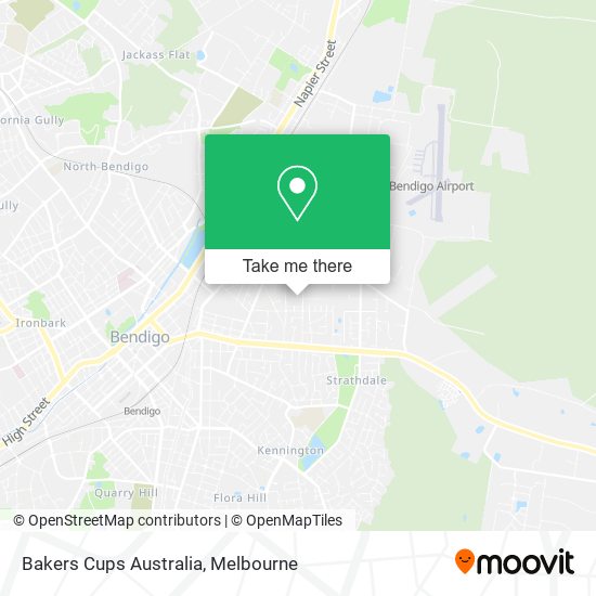 Mapa Bakers Cups Australia