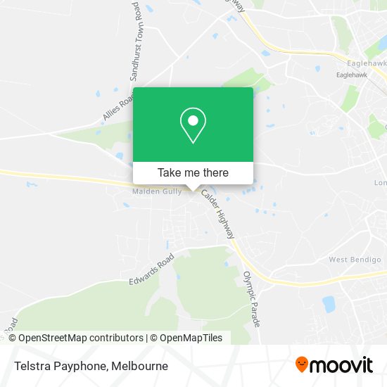 Telstra Payphone map
