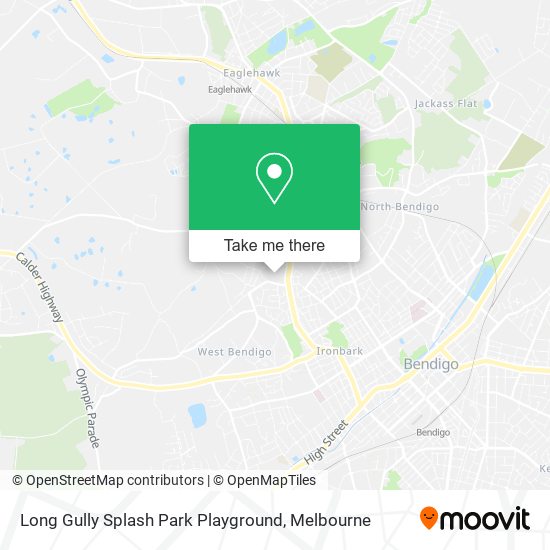 Long Gully Splash Park Playground map