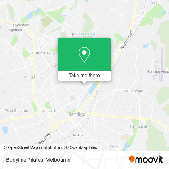 Bodyline Pilates map