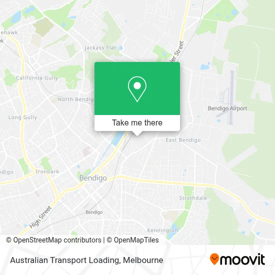 Mapa Australian Transport Loading