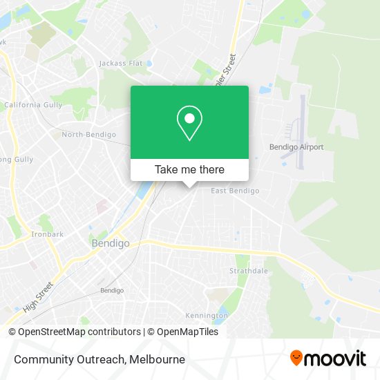Community Outreach map