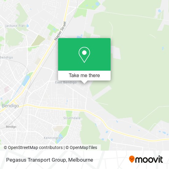 Pegasus Transport Group map