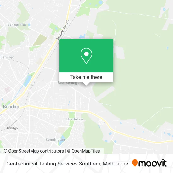 Mapa Geotechnical Testing Services Southern