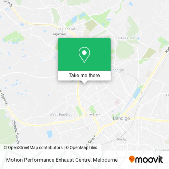 Motion Performance Exhaust Centre map