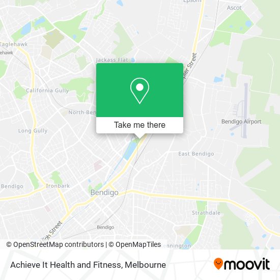 Achieve It Health and Fitness map