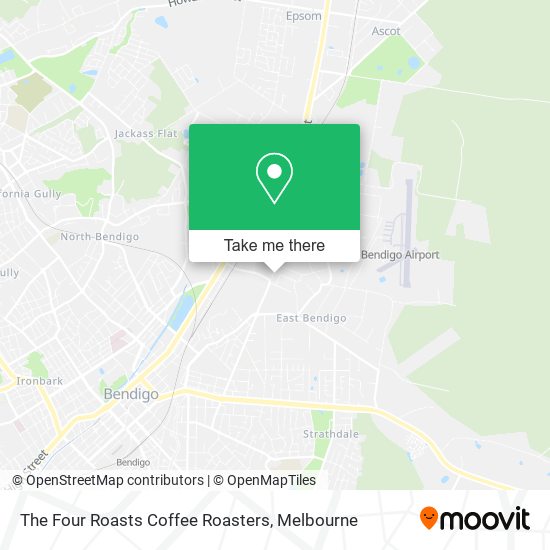 The Four Roasts Coffee Roasters map