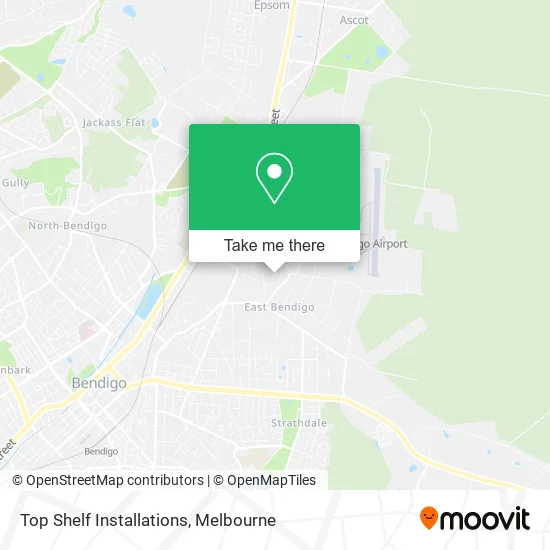 Top Shelf Installations map