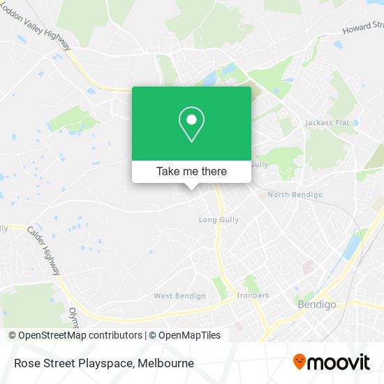 Rose Street Playspace map