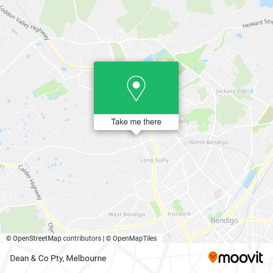 Dean & Co Pty map