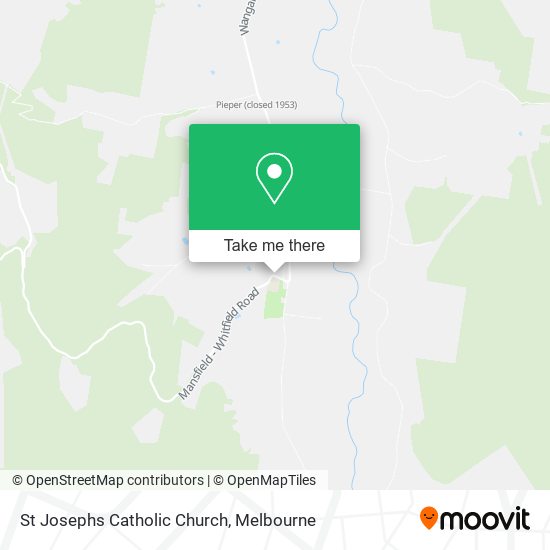 St Josephs Catholic Church map