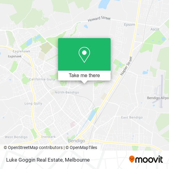 Luke Goggin Real Estate map
