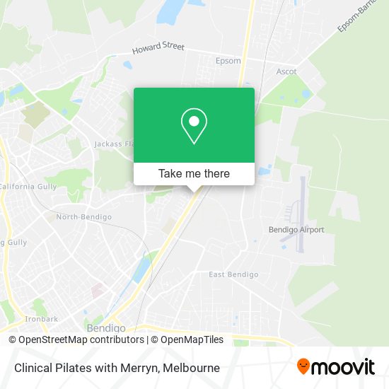 Clinical Pilates with Merryn map