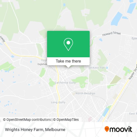 Wrights Honey Farm map