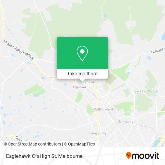 Eaglehawk CfaHigh St map