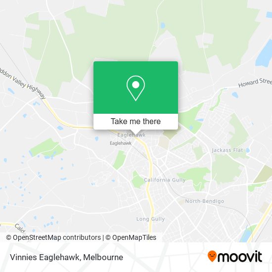 Vinnies Eaglehawk map