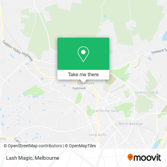 Lash Magic map