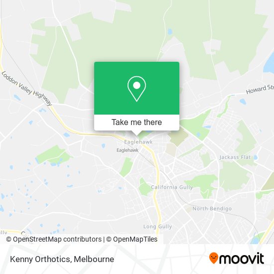 Kenny Orthotics map