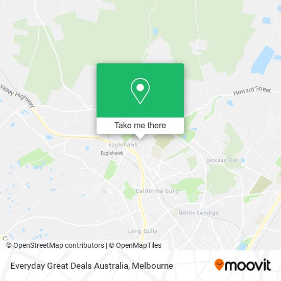Everyday Great Deals Australia map