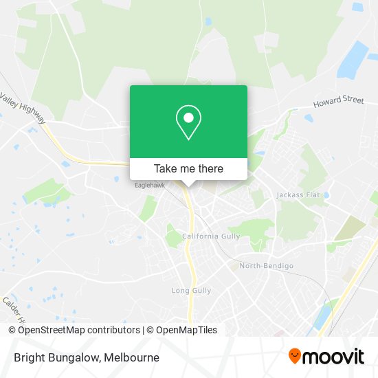 Bright Bungalow map